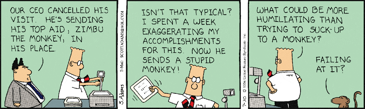 Dilbert Cartoon